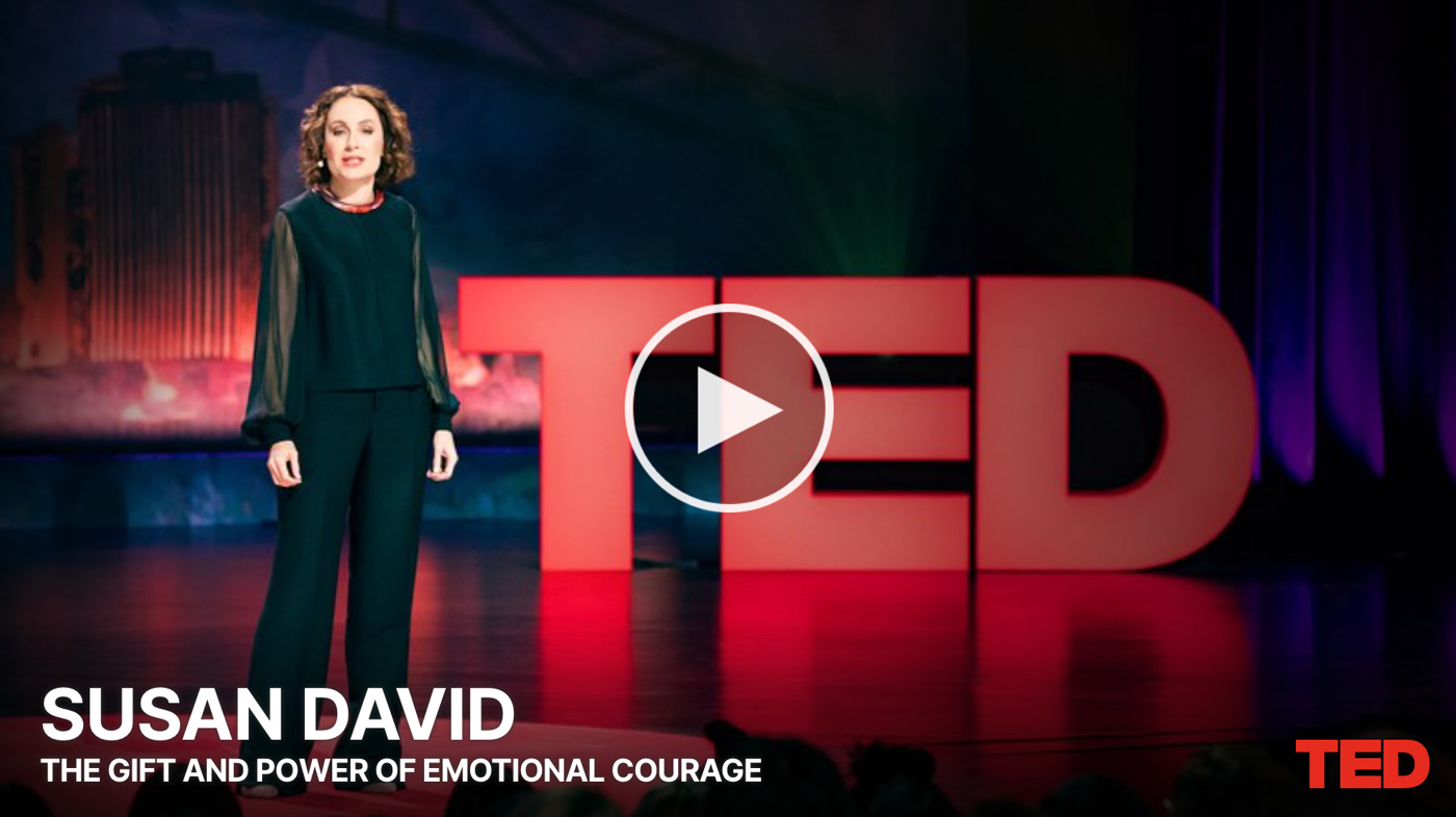 Susan David, sur le pouvoir des émotions.